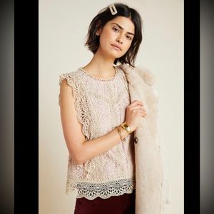 Anthropologie Eri + Ari lace top